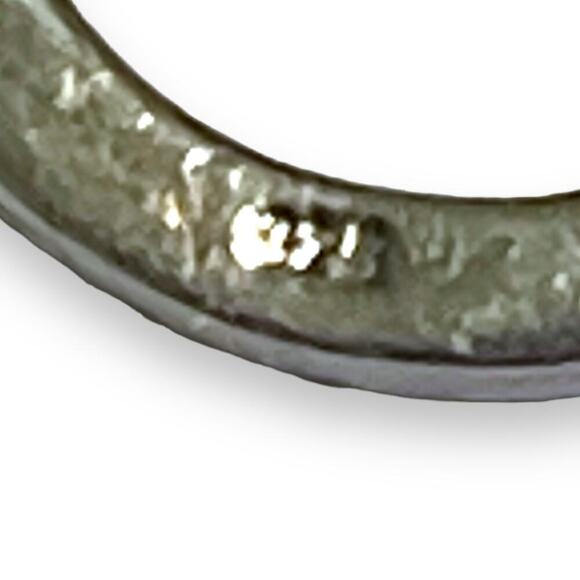 Barse Sterling Choker Womens Silver Bead Aqua Glass Beads Toggle Signed - Picture 7 of 7